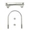 Heavy Duty Mfg U-Clamp Flat Band Chrome, 19-500CP 19-500CP - alternate 5